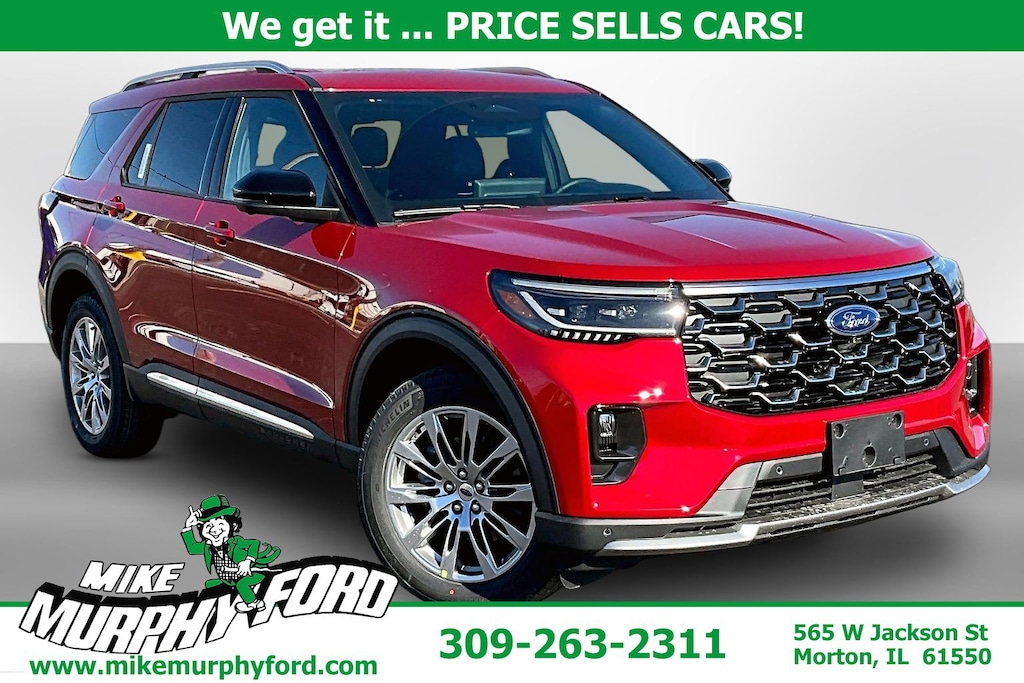 New 2026 Ford Explorer Platinum SUV