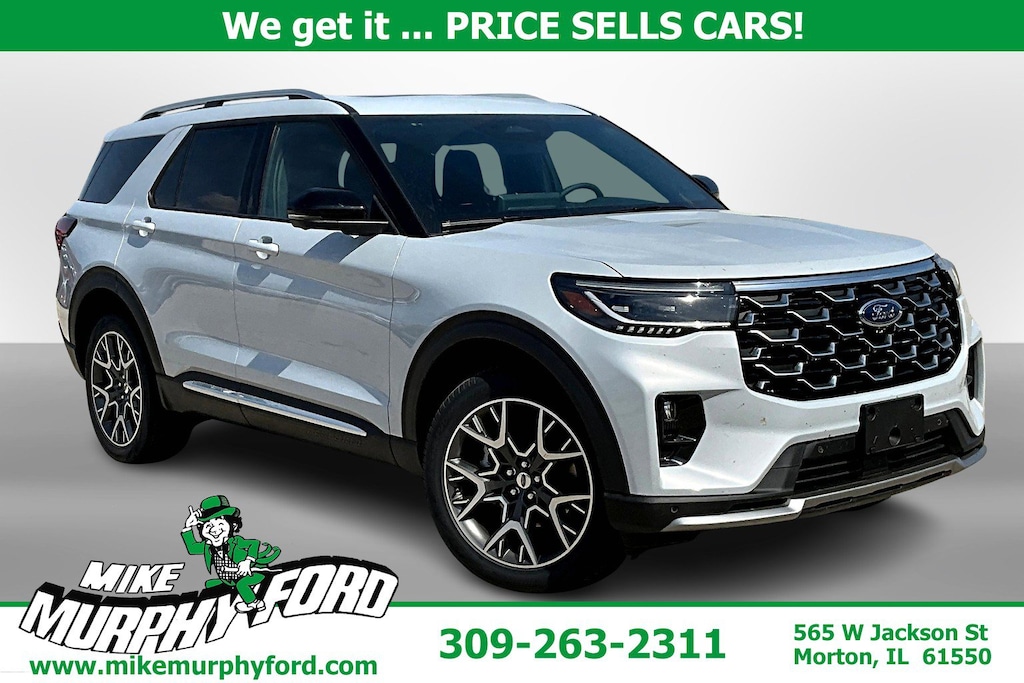 New 2025 Ford Explorer Platinum SUV