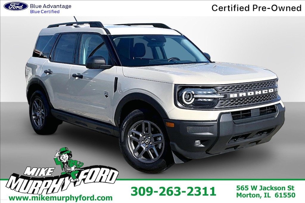 Certified 2025 Ford Bronco Sport Big Bend SUV