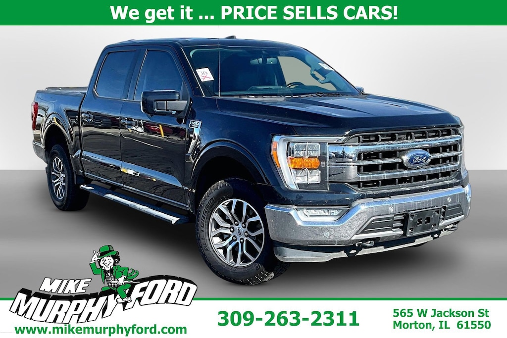 Used 2021 Ford F-150 Lariat Truck SuperCrew Cab