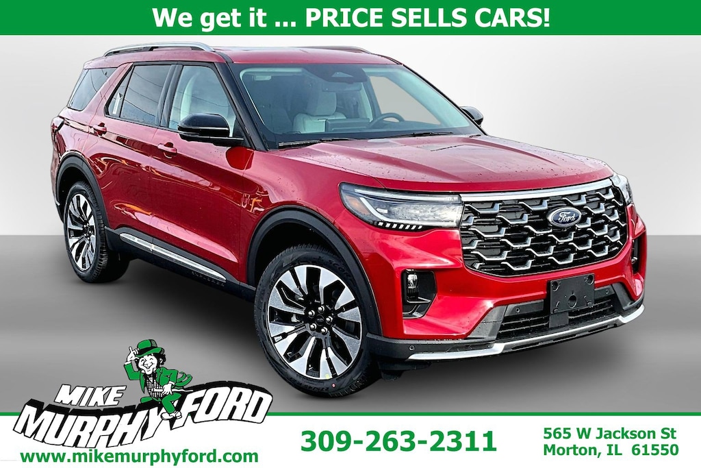 New 2026 Ford Explorer Platinum SUV