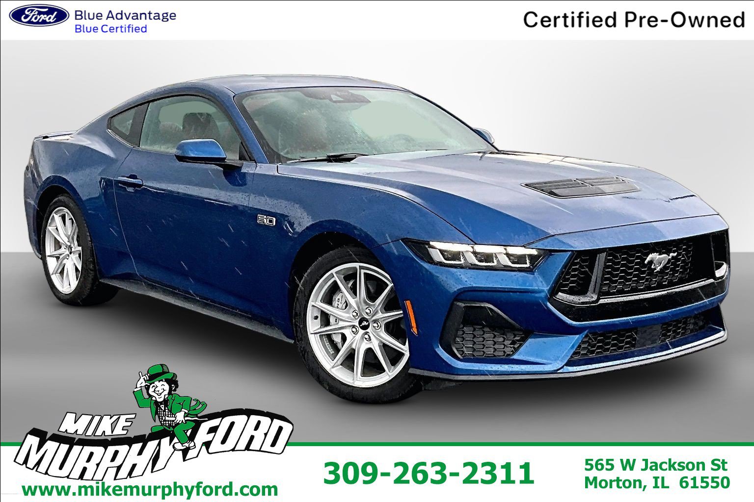 Certified 2024 Ford Mustang GT Premium Coupe