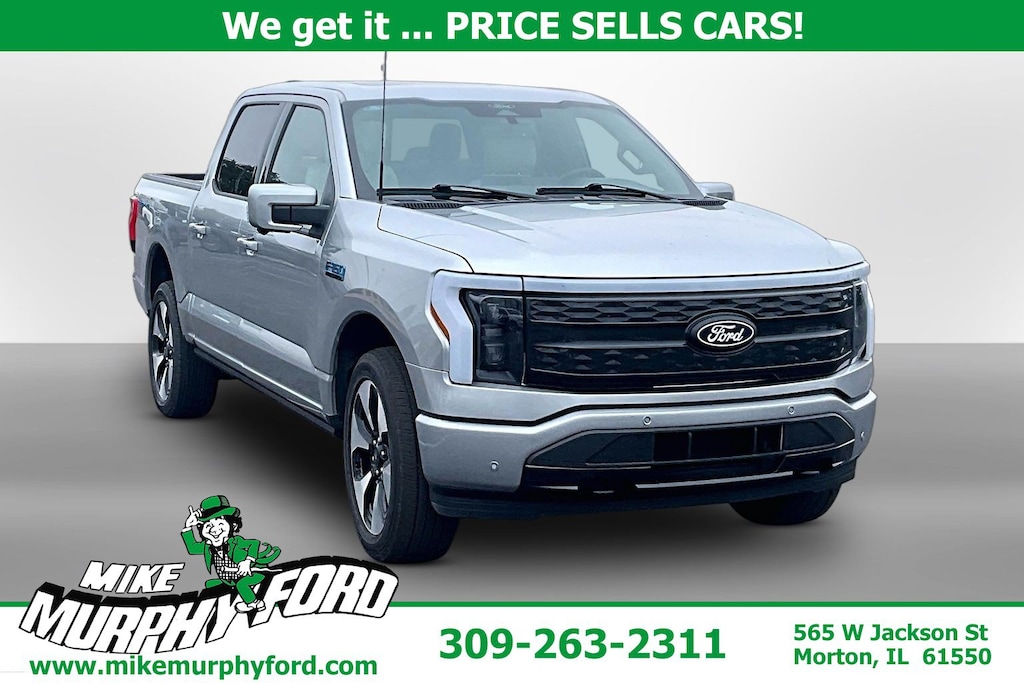 Certified 2025 Ford F-150 Lightning Platinum Truck SuperCrew Cab