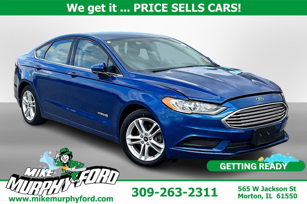 Used 2018 Ford Fusion Hybrid S Sedan