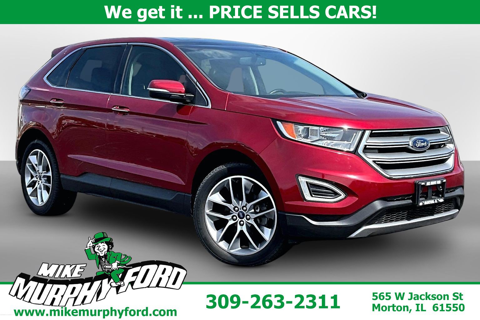 2018 Ford Edge Titanium's photo