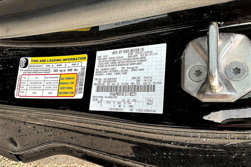 Used 2020 Ford Mustang GT Premium Coupe