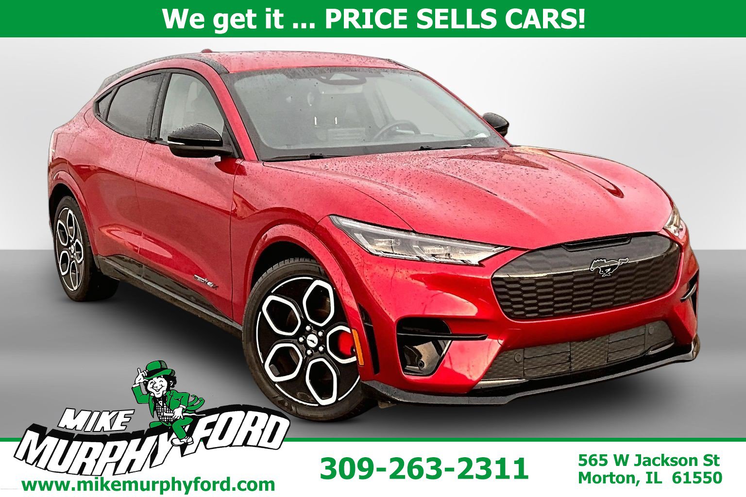 Used 2021 Ford Mustang Mach-E GT AWD with VIN 3FMTK4SE2MME01510 for sale in Morton, IL