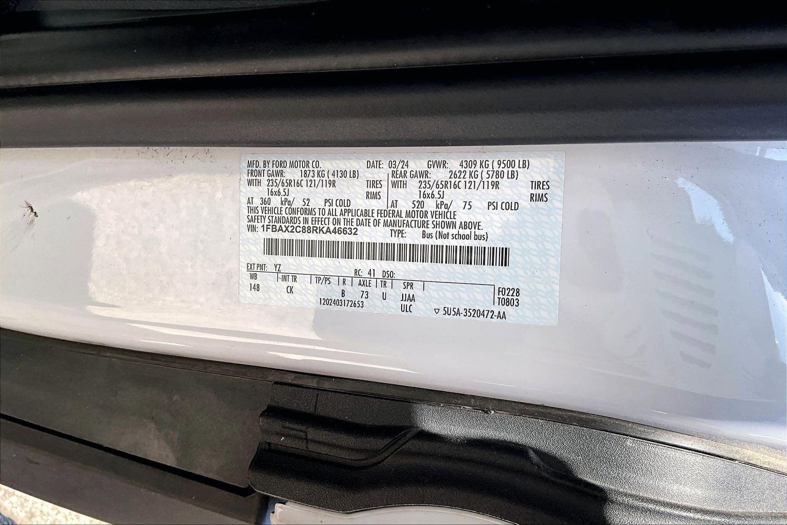 2024 Ford Transit Passenger Van XLT - Photo 34