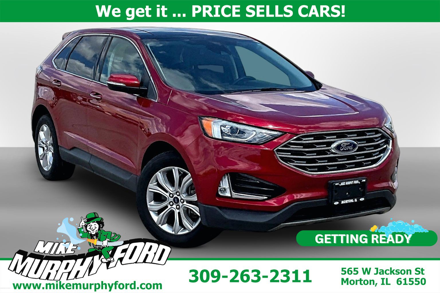 2021 Ford Edge Titanium AWD's photo