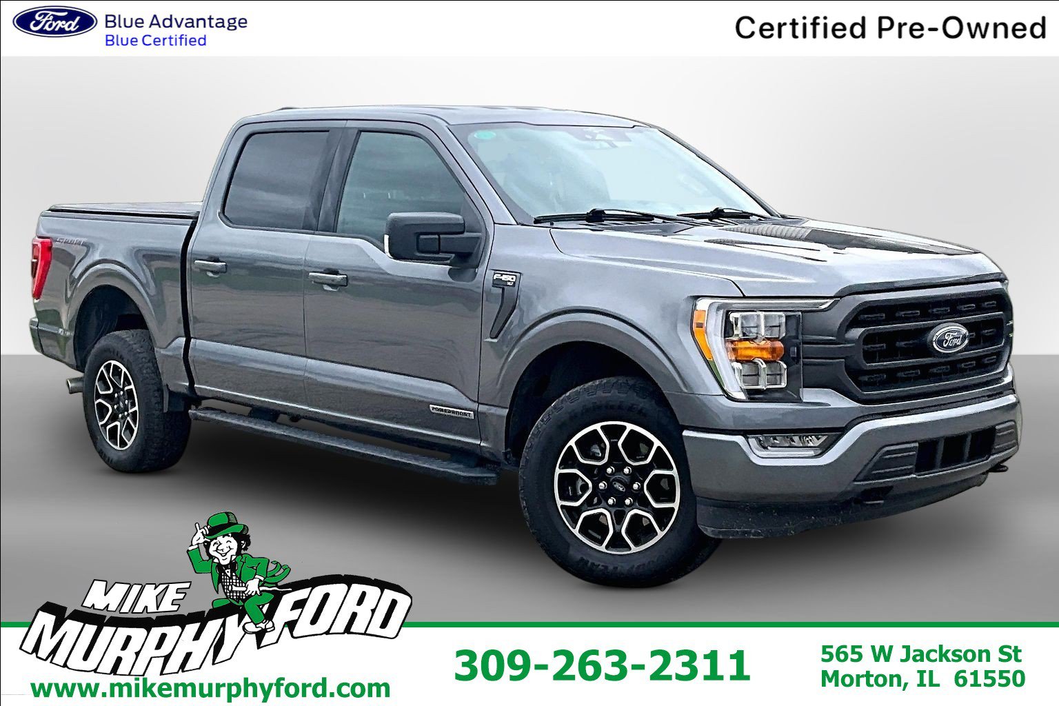 Certified 2023 Ford F-150 XLT Truck SuperCrew Cab