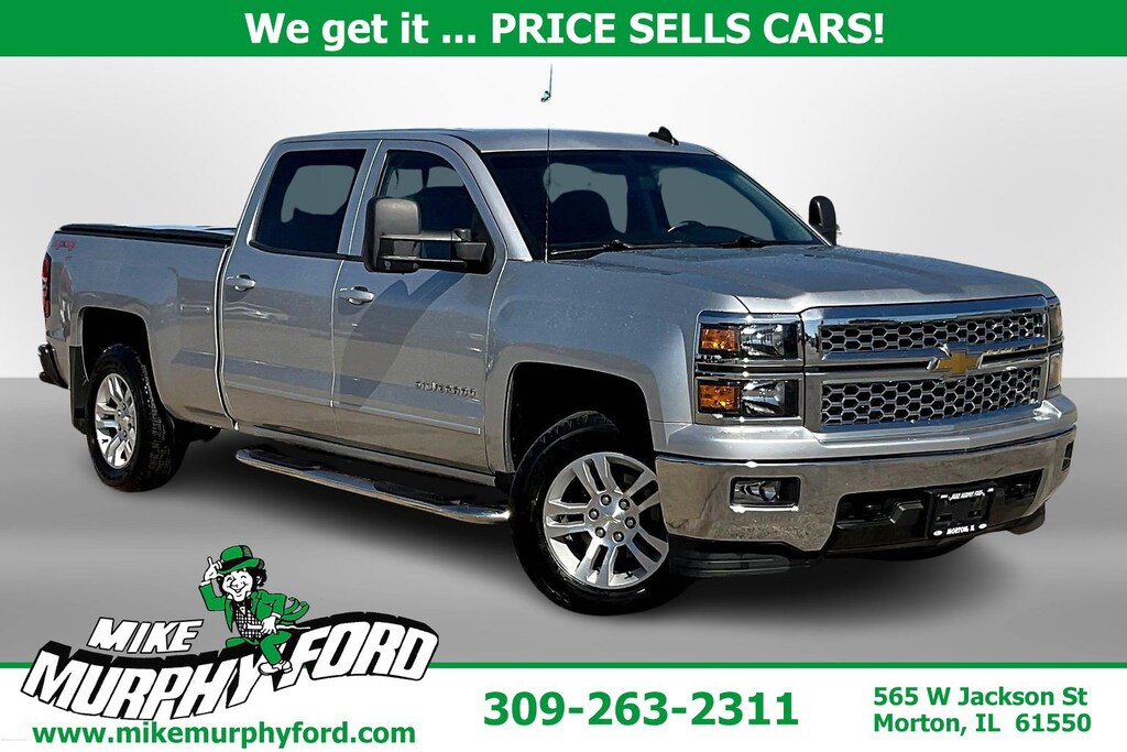 Used 2015 Chevrolet Silverado 1500 LT Truck Crew Cab