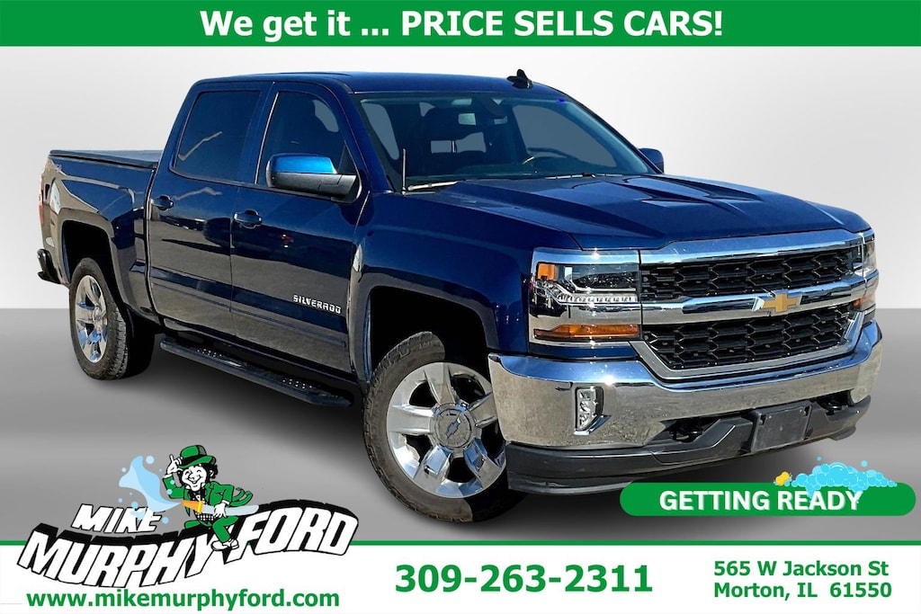 Used 2017 Chevrolet Silverado 1500 LT Truck Crew Cab