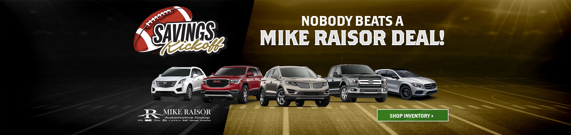 Mike Raisor Automotive Group | New CADILLAC, Volkswagen, Audi, Buick
