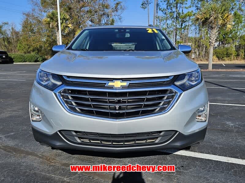 Used 2021 Chevrolet Equinox Premier with VIN 3GNAXNEV2MS100009 for sale in Hinesville, GA