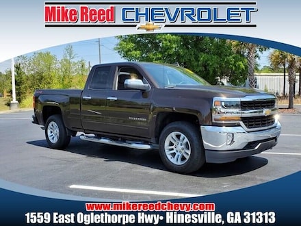 2018 Chevrolet Silverado 1500 4WD Double Cab 143.5 LT w/1LT Extended Cab Pickup