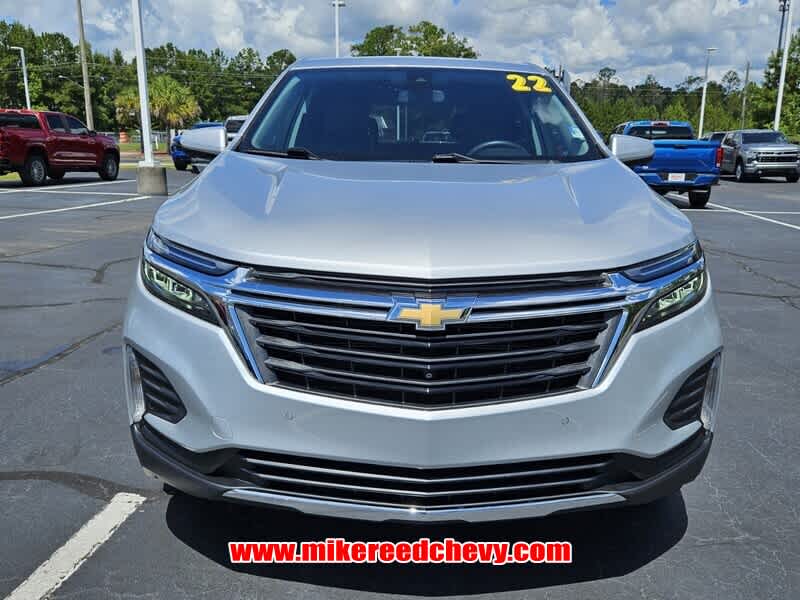 Used 2022 Chevrolet Equinox LT with VIN 3GNAXKEV7NS101978 for sale in Hinesville, GA