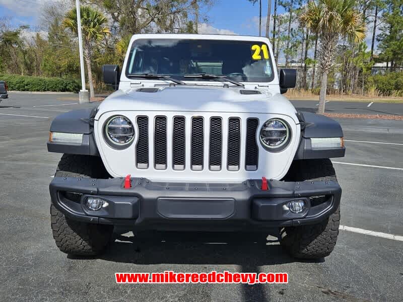 Used 2021 Jeep Wrangler Unlimited Rubicon with VIN 1C4HJXFN3MW514164 for sale in Hinesville, GA