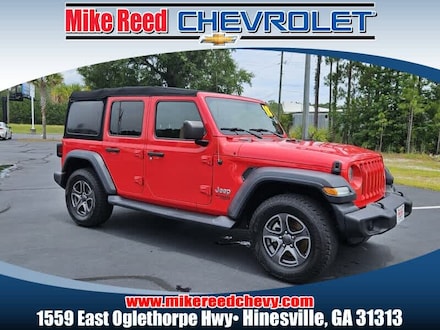 2018 Jeep Wrangler Unlimited Sport S 4x4