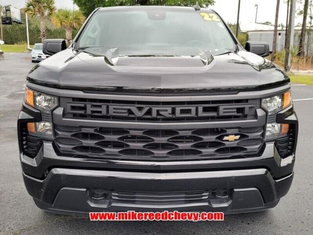 Used 2022 Chevrolet Silverado 1500 4WD Crew Cab 147 Custom Crew Cab Pickup