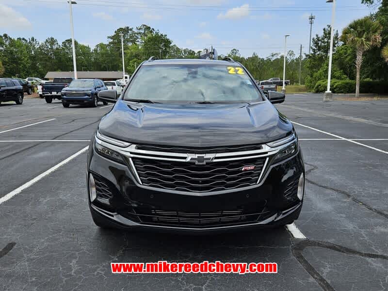 Used 2022 Chevrolet Equinox RS with VIN 2GNAXMEV7N6128446 for sale in Hinesville, GA