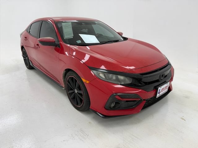 Used 2020 Honda Civic Hatchback Sport with VIN SHHFK7H42LU214612 for sale in Robstown, TX