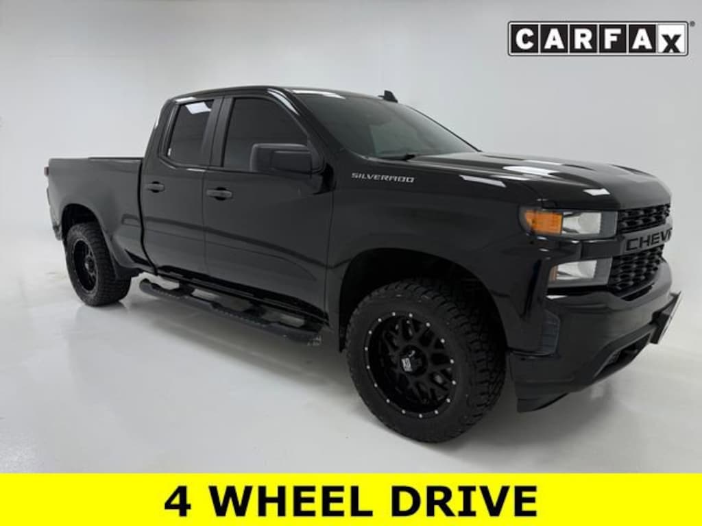 Used 2019 Chevrolet Silverado 1500 Custom Truck Double Cab