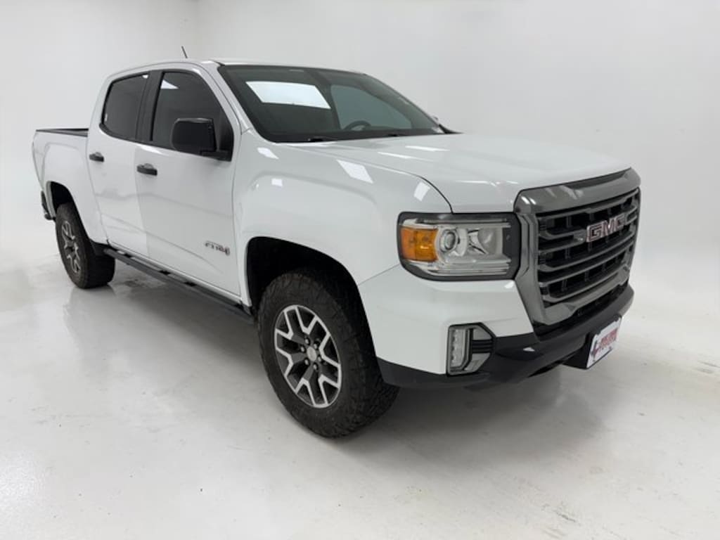 Used 2021 GMC Canyon AT4 w/Leather Truck Crew Cab