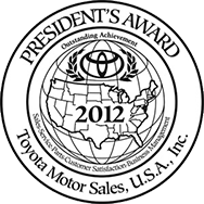 Toyota President's Award 2012