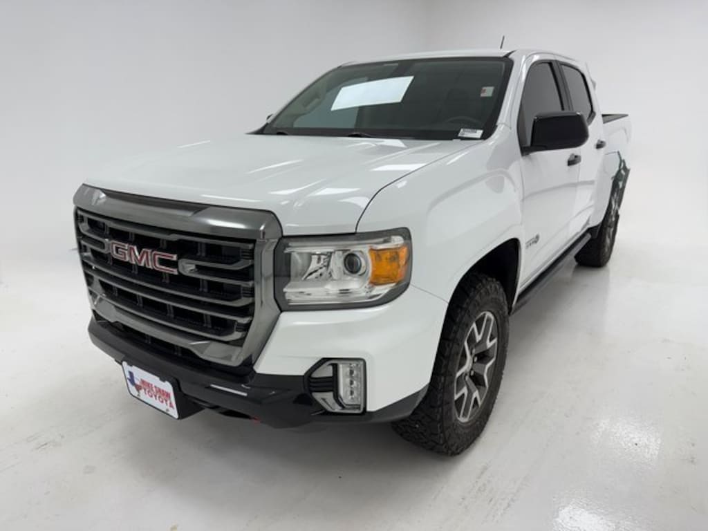 Used 2021 GMC Canyon AT4 w/Leather Truck Crew Cab