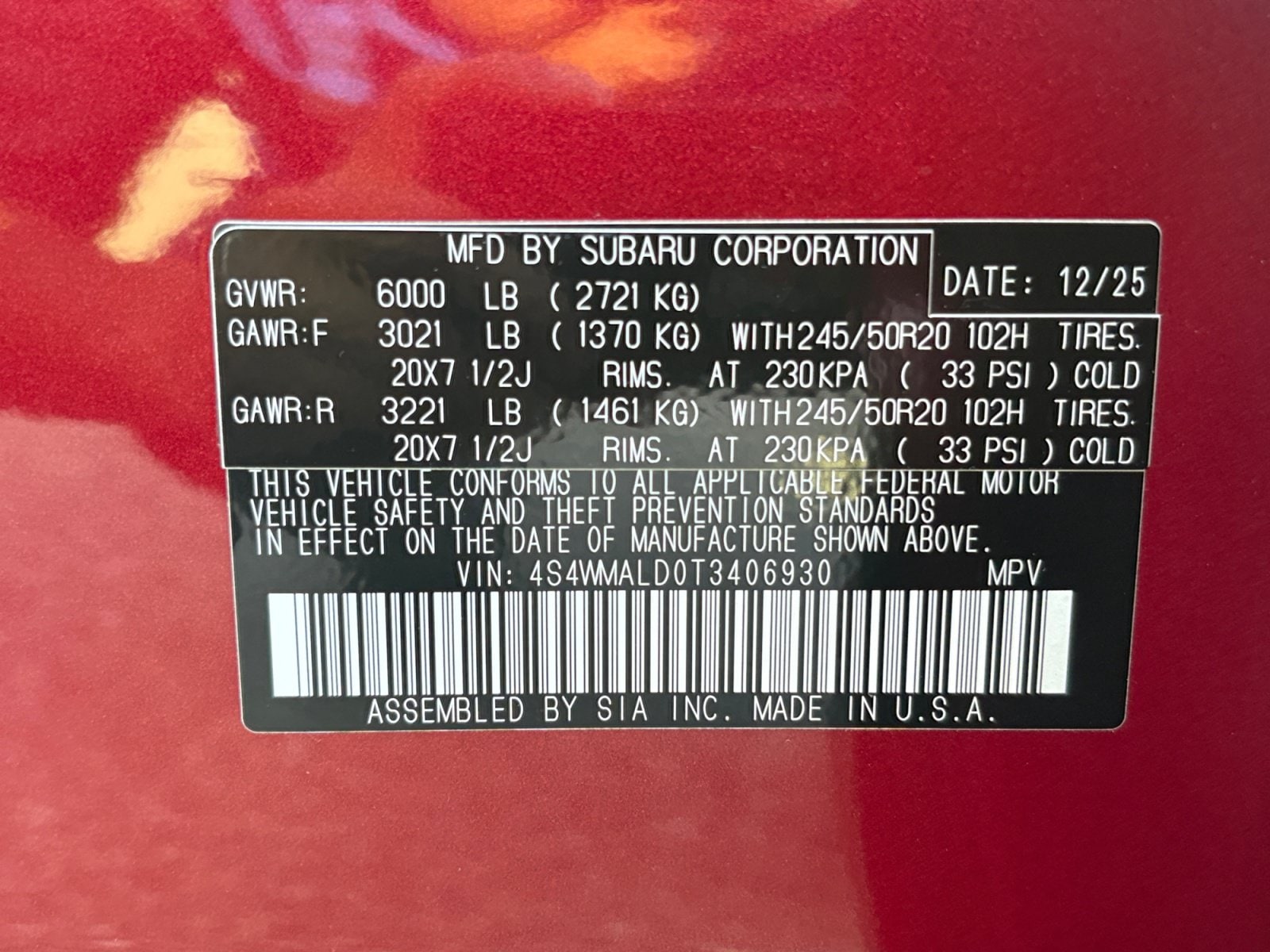 2026 Subaru Ascent Onyx Edition-Touring - Photo 43