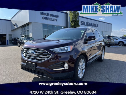 Featured Used 2022 Ford Edge Titanium SUV 2FMPK4K9XNBA31074 for Sale near Evans, CO