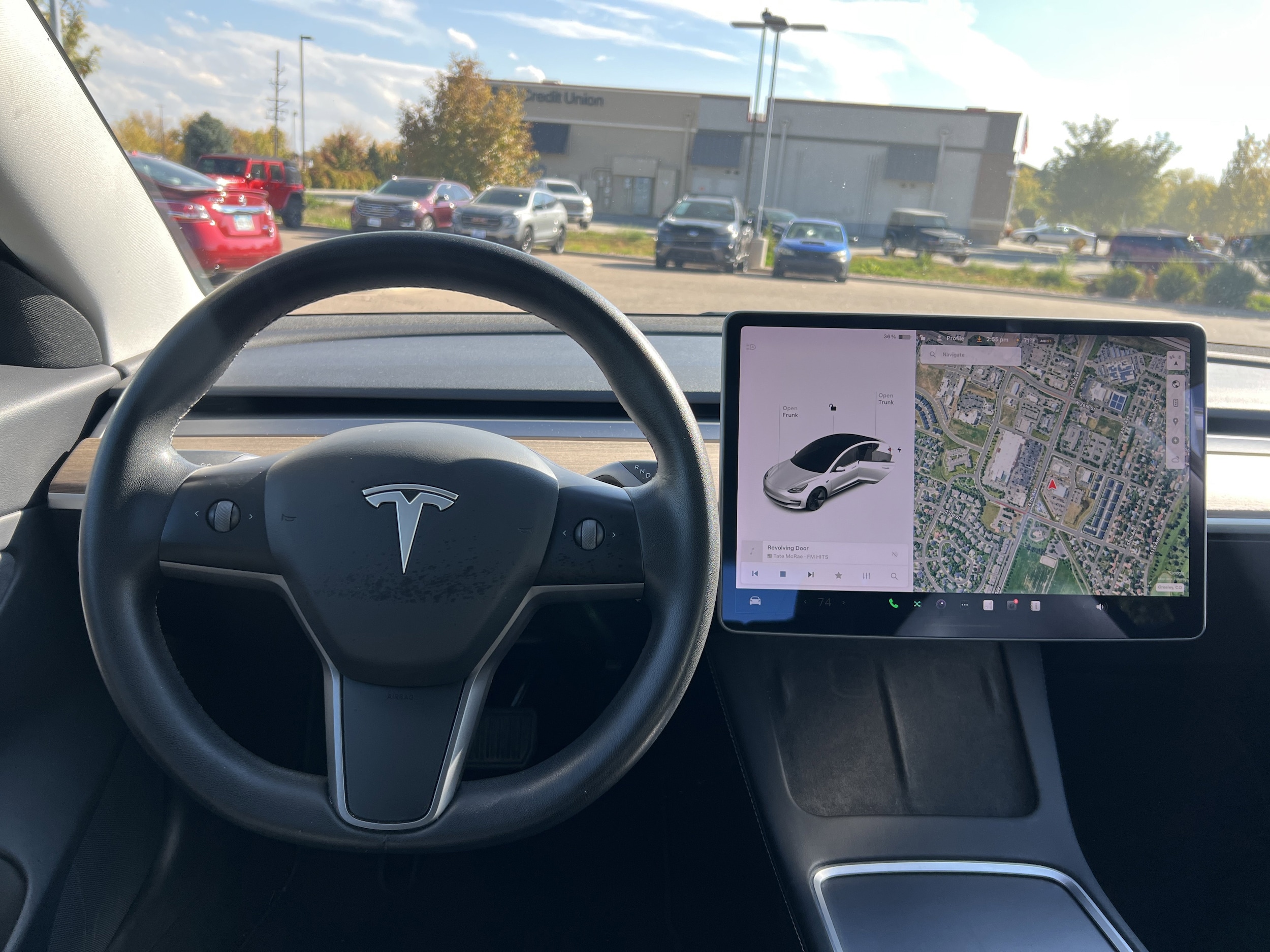 Used 2021 Tesla Model 3 Base with VIN 5YJ3E1EB6MF869627 for sale in Greeley, CO