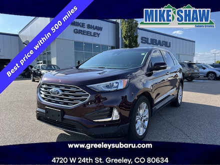 Featured Used 2022 Ford Edge Titanium SUV 2FMPK4K9XNBA31074 for Sale near Evans, CO