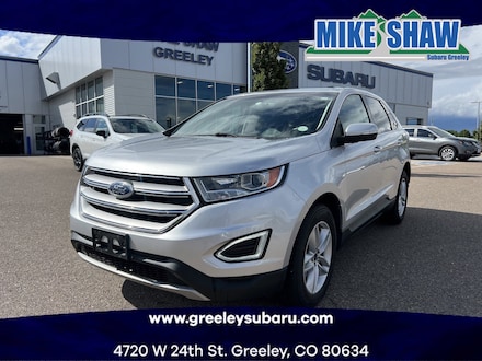 Featured Used 2018 Ford Edge SEL SUV 2FMPK4J96JBB39557 for Sale near Evans, CO