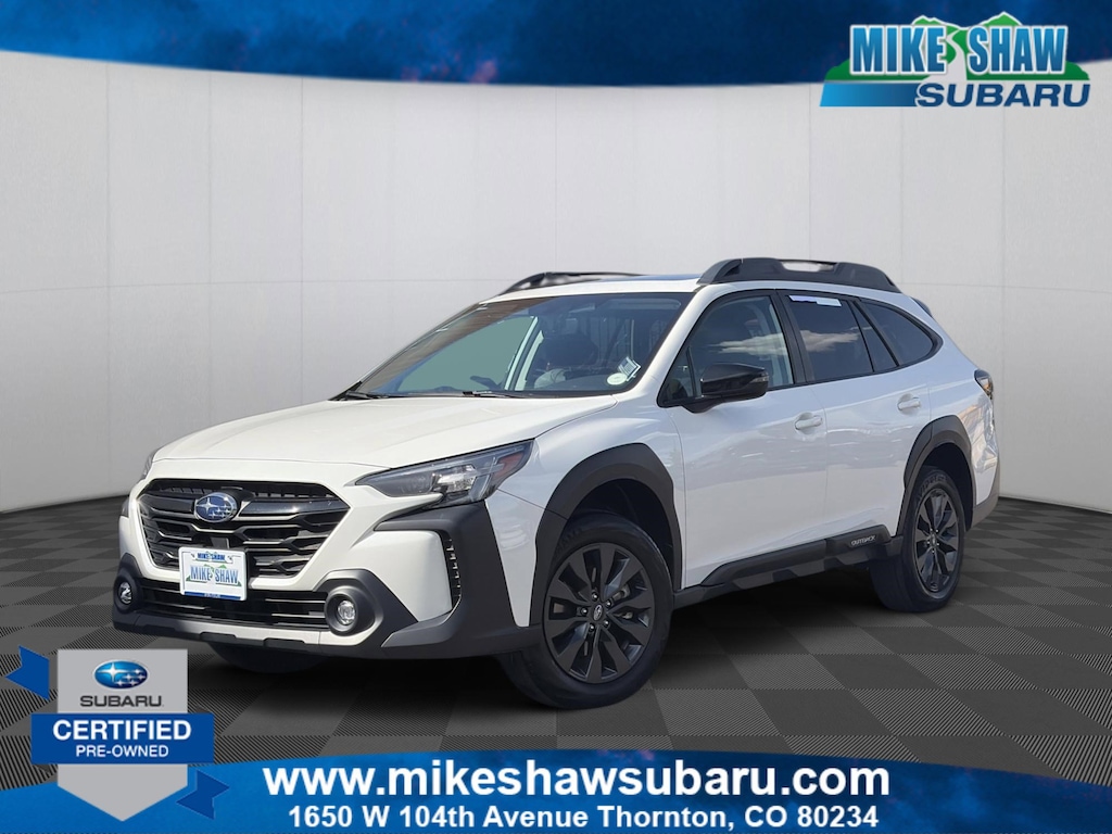 Certified 2024 Subaru Outback Onyx Edition Sport Utility
