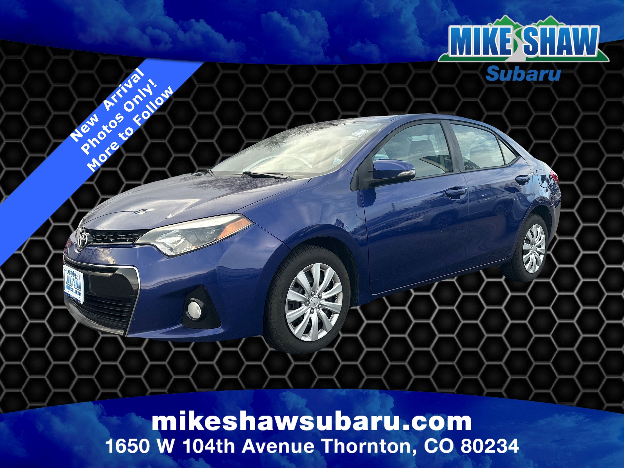 2014 Toyota Corolla S