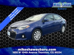 2014 Toyota Corolla S 4dr Car MSS252417B