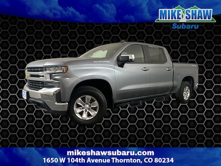 Featured Used 2021 Chevrolet Silverado 1500 LT Crew Cab Pickup 1GCUYDED1MZ190163 for Sale near Evans, CO