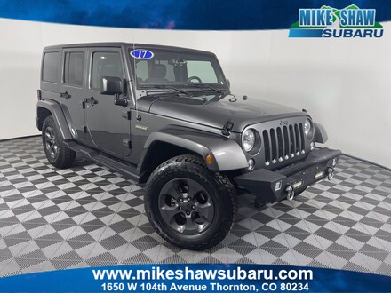 Featured Used 2017 Jeep Wrangler Unlimited Freedom Freedom 4x4 *Ltd Avail* MSC210224AA for sale in Thornton, CO