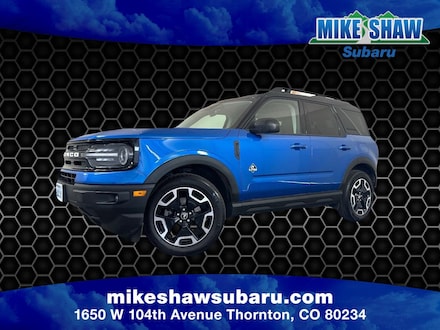 Featured Used 2022 Ford Bronco Sport Outer Banks Sport Utility 3FMCR9C61NRD76152 for Sale near Evans, CO