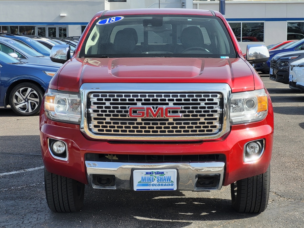 Used 2018 GMC Canyon 4WD Denali Crew Cab Pickup