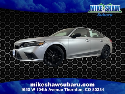 Featured Used 2023 Honda Civic Sedan Sport 4dr Car 2HGFE2F5XPH533605 for Sale near Evans, CO