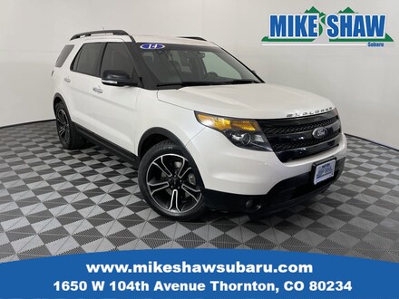 Featured Used 2014 Ford Explorer Sport 4WD  Sport MSS230128A for sale in Thornton, CO