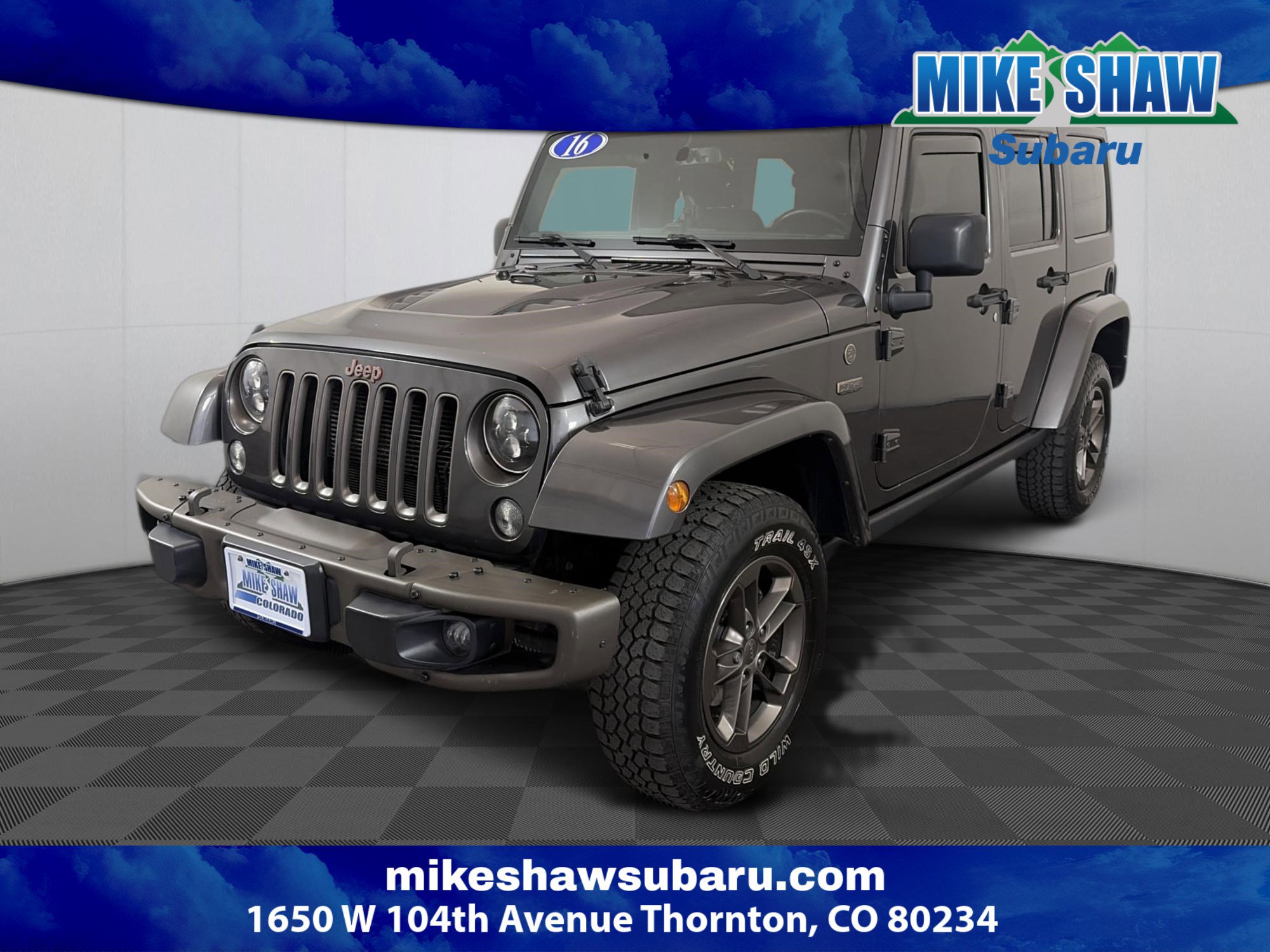 2016 Jeep Wrangler Unlimited