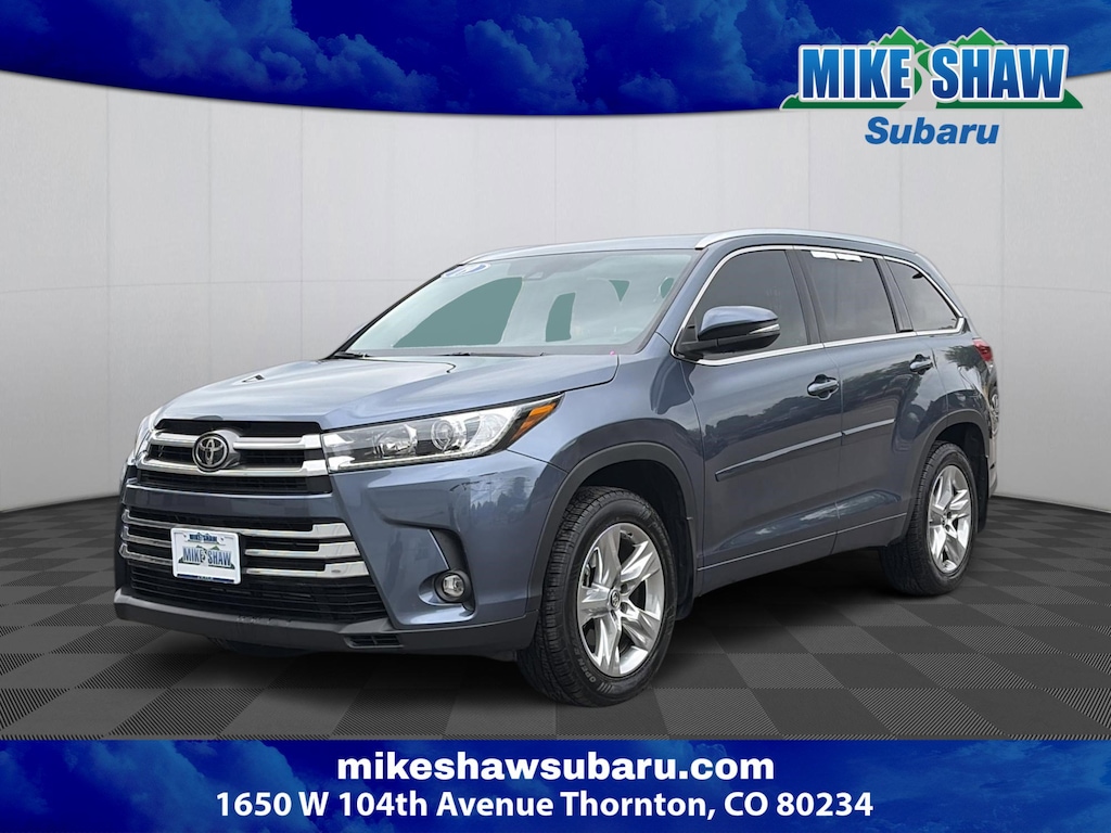 Used 2019 Toyota Highlander Limited Sport Utility