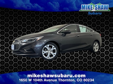 Featured Used 2017 Chevrolet Cruze Premier 4dr Car 1G1BF5SM8H7248108 for Sale near Evans, CO
