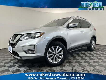 Featured Used 2018 Nissan Rogue SV Hybrid AWD SV Hybrid MSSP200293A for sale in Thornton, CO