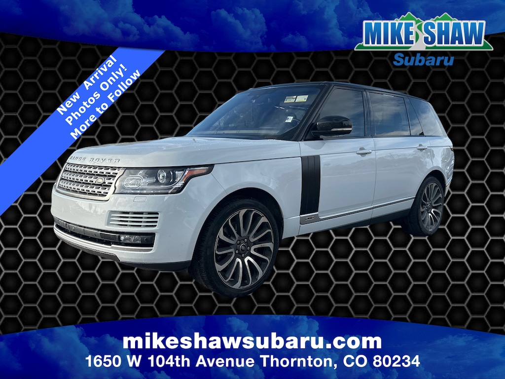 Used 2016 Land Rover Range Rover Supercharged Sport Utility