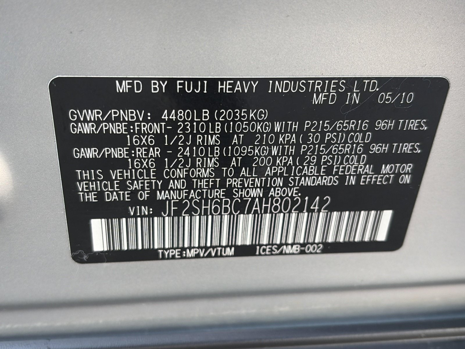 2010 Subaru Forester X - Photo 32