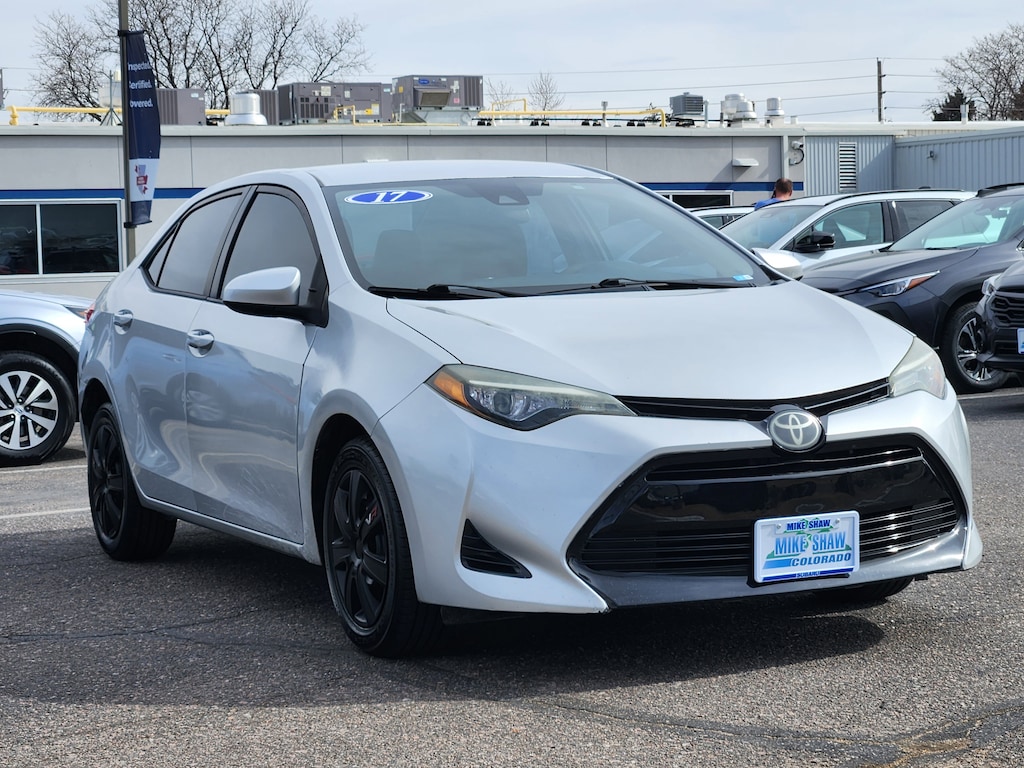 Used 2017 Toyota Corolla L 4dr Car